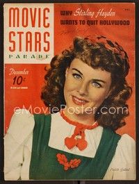 3w098 MOVIE STARS PARADE magazine December 1941 smiling portrait of pretty Paulette Goddard!
