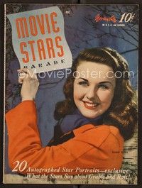 3w097 MOVIE STARS PARADE magazine November 1941 close portrait of pretty Deanna Durbin!