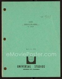 3w130 SHEENA QUEEN OF THE JUNGLE script April 23, 1976, screenplay by Robert and Laurie Dillon