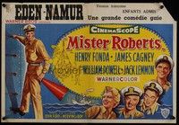 3x354 MISTER ROBERTS Belgian '55 Henry Fonda, James Cagney, William Powell, Jack Lemmon!