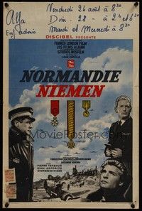 3x360 NORMANDIE-NIEMEN Belgian '61 Pierre Trabaud, Roland Menard, Georges Riviere!