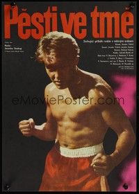 3x639 FISTS IN THE DARK Czech 11x16 '86 Pesti Ve Time, Marek Vasut, great image of boxer!