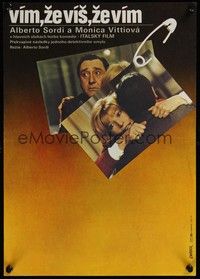 3x658 I KNOW THAT YOU KNOW THAT I KNOW Czech 11x16 '82 Alberto Sordi directed, Monica Vitti!