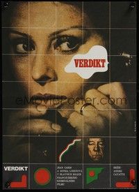 3x663 JURY OF ONE Czech 11x16 '76 Verdict, Jean Gabin, Andre Cayatte, Vaca art of Sophia Loren!