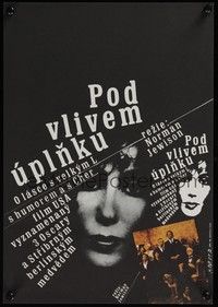 3x680 MOONSTRUCK Czech 11x16 '87 Nicholas Cage, Olympia Dukakis, Karel Vaca art of Cher!