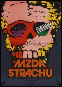 3x716 SORCERER Czech 11x16 '77 William Friedkin, Wages of Fear, Karel Vaca art of skull!