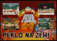 3x717 SOUTH PARK: BIGGER, LONGER & UNCUT Czech 11x16 '99 Trey Parker & Matt Stone animated musical!