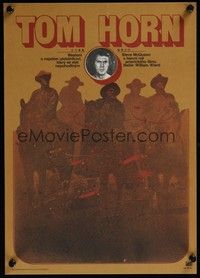 3x732 TOM HORN Czech 11x16 '80 they couldn't bring enough men to bring Steve McQueen down!