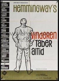 3x441 ADVENTURES OF A YOUNG MAN Danish '62 Ernest Hemingway, different Stevenov artwork!