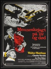 3x466 CHARLEY VARRICK Danish '73 Walter Matthau in Don Siegel crime classic!