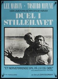 3x501 HELL IN THE PACIFIC Danish '69 Lee Marvin, Toshiro Mifune, John Boorman!