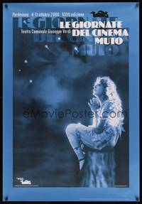 3x090 LE GIORNATE DEL CINEMA MUTO Italian 1sh '08 great full-length image of Mary Pickford!