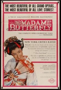 3x091 MADAME BUTTERFLY Italy/Eng 1sh R66 Madama Butterfly, Kaoru Yachigusa, Japanese opera!