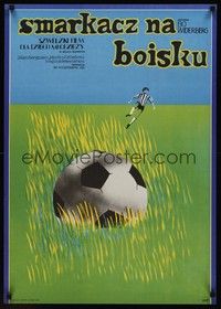 3x179 BUTT Polish 23x33 '74 Bo Widerberg's Fimpen, cool art of soccer/football!