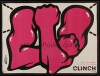 3x212 CLINCH Polish/English 27x36 '79 Klincz, cool artwork of muscular arms by Danka!