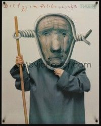 3x194 POLISH BETHLEHEM Polish 26x33 '88 great artwork of photograph with drawn mask by Stasys!