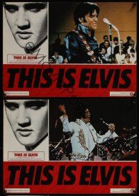 3x136 THIS IS ELVIS 6 Italian/Eng 13x18 pbustas '81 Elvis Presley rock 'n' roll biography!