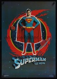 3y186 SUPERMAN Scottish special 23x32 '78 comic book hero Christopher Reeve!