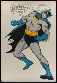 3y237 BATMAN special poster '66 cool comic artwork of caped crusader!