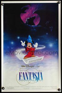 3y371 FANTASIA special poster R90 great image of Mickey Mouse, Disney musical classic!