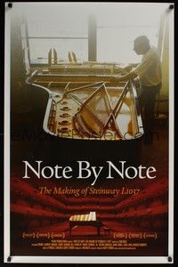 3y303 NOTE BY NOTE special 24x37 '07 Steinway piano documentary, cool images!