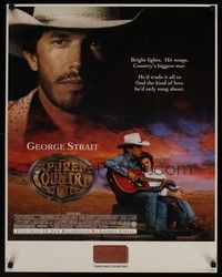 3y420 PURE COUNTRY special '92 country music star George Strait, Wrangler blue jeans!