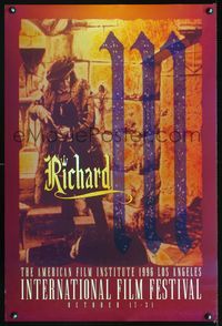 3y309 RICHARD III special poster R96 Frederick Warde, from Shakespeare!