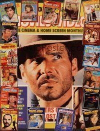 3z022 LOT OF 18 ENGLISH PHOTOPLAY MAGAZINES lot '80 - '82 Travolta, Bo Derek, Superman,Harrison Ford