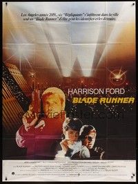 4a216 BLADE RUNNER French 1p '82 Ridley Scott, different image of Harrison Ford, Young & Hauer!