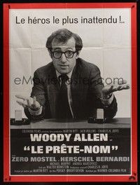 4a254 FRONT French 1p '76 Woody Allen, Martin Ritt, 1950s Communist Scare blacklist!
