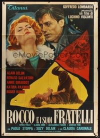 4a448 ROCCO & HIS BROTHERS Italian 1p '60 Luchino Visconti's Rocco e I Suoi Fratelli, different!