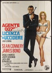 4a531 DR. NO Italian 2p R71 Sean Connery is the most extraordinary gentleman spy James Bond 007!