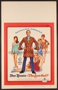 4a088 LOVE GOD WC '69 Don Knotts is the world's most romantic male with sexy babes!