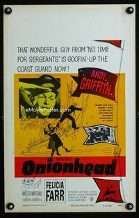 4a112 ONIONHEAD WC '58 Andy Griffith goofing up in the United States Coast Guard!