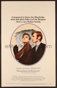 4a148 SOMETHING FOR EVERYONE WC '70 Angela Lansbury, Michael York, directed by Harold Prince!