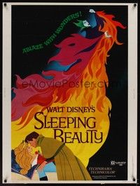 4b597 SLEEPING BEAUTY style A 30x40 R79 Walt Disney cartoon fairy tale fantasy classic!
