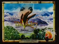 4b607 VALLEY OBSCURED BY CLOUDS advance 30x40 '72 Barbet Schroeder's La Vallee, Pink Floyd music!