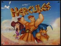 4b358 HERCULES DS British quad '97 Walt Disney Ancient Greece fantasy cartoon!