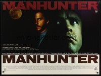 4b387 MANHUNTER British quad '86 Hannibal Lector, Red Dragon, it's just you and me now sport!