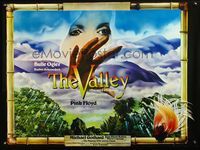 4b435 VALLEY OBSCURED BY CLOUDS 30x40 '72 Barbet Schroeder's La Vallee, music by Pink Floyd