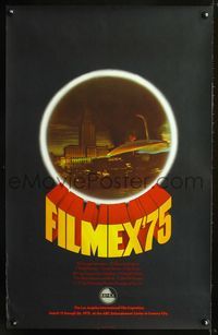 4b244 FILMEX '75 special poster '75 cool image of Martian Ship!