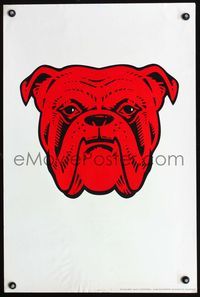 4b281 RED DOG BEER special poster '90s artwork of red bulldog!