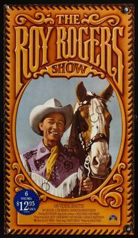 4b175 ROY ROGERS SHOW special video poster R90 photo of Roy Rogers & Trigger!