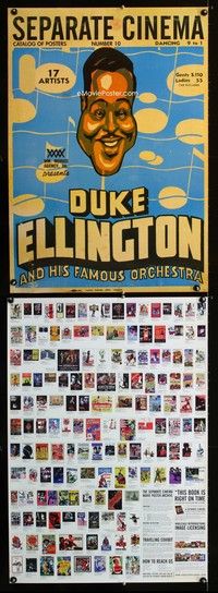 4b288 SEPARATE CINEMA DS special poster '00s cool artwork of Duke Ellington!