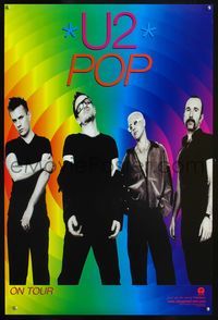 4b297 U2 POP special poster '97 U2 on tour, Bono, The Edge!