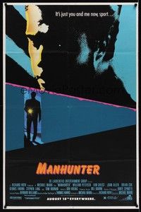 4b186 MANHUNTER advance half subway '86 Hannibal Lector, Red Dragon, it's just you and me now sport!