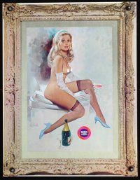 4b254 HAROLD'S CLUB 4 special posters '60s Reno gambling casino, sexiest pinup art by Fritz Willis!
