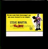 4c211 JERK Aust glass slide '79 wacky Steve Martin is the son of a poor black sharecropper!