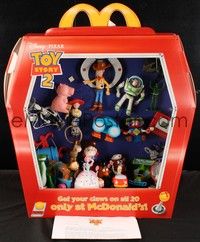 4c024 LOT OF 22 TOY STORY 2 McDONALD'S TOYS & DISPLAY lot '99