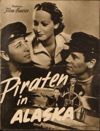 4c151 SPAWN OF THE NORTH German program '39 George Raft, Dorothy Lamour & Henry Fonda, different!